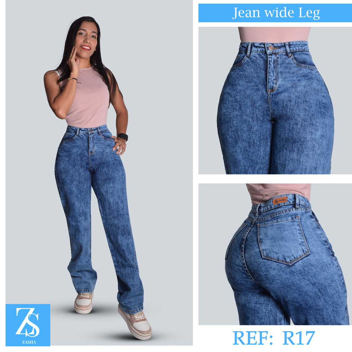 JEANS BOTA RECTA R17