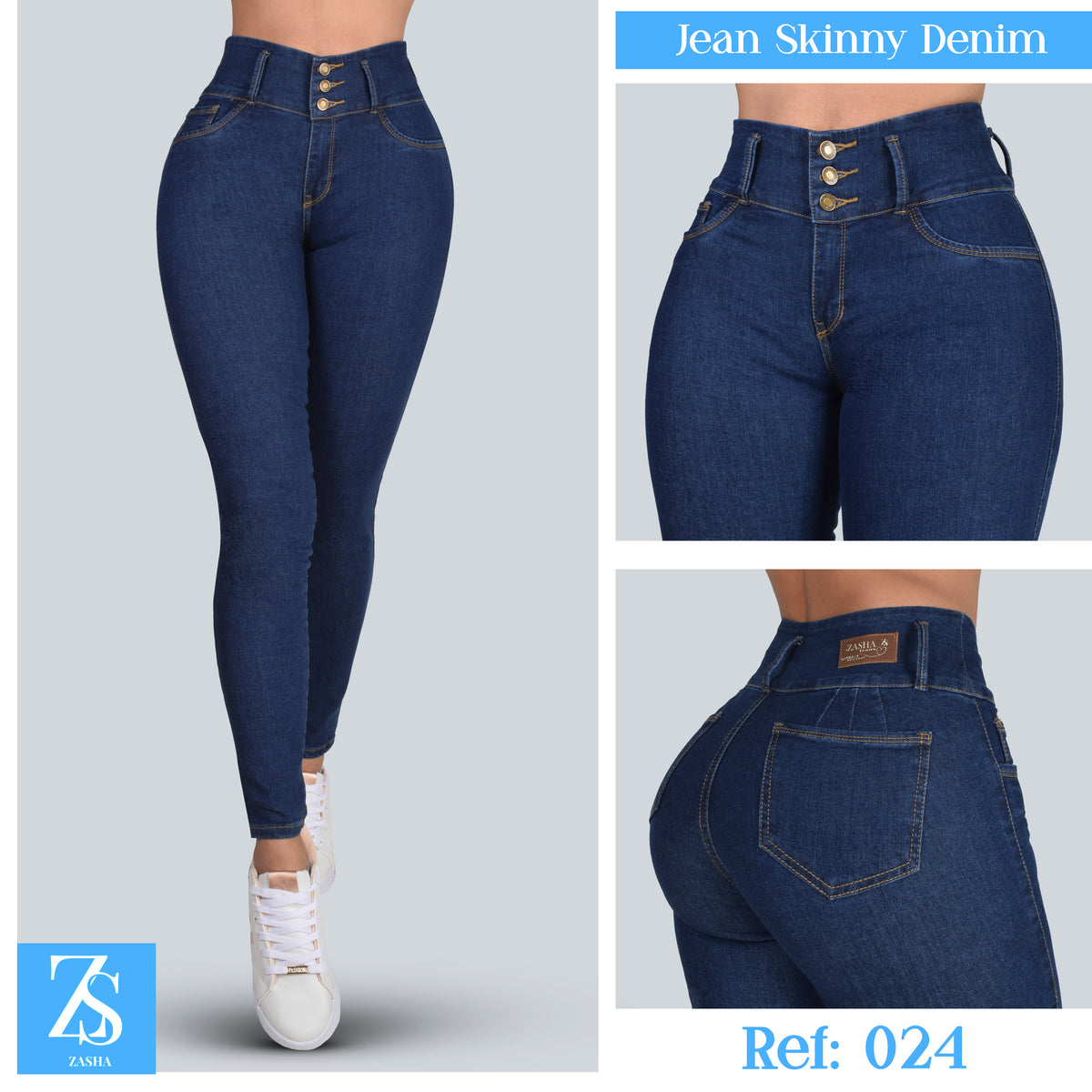 JEANS SKINNY REF:024