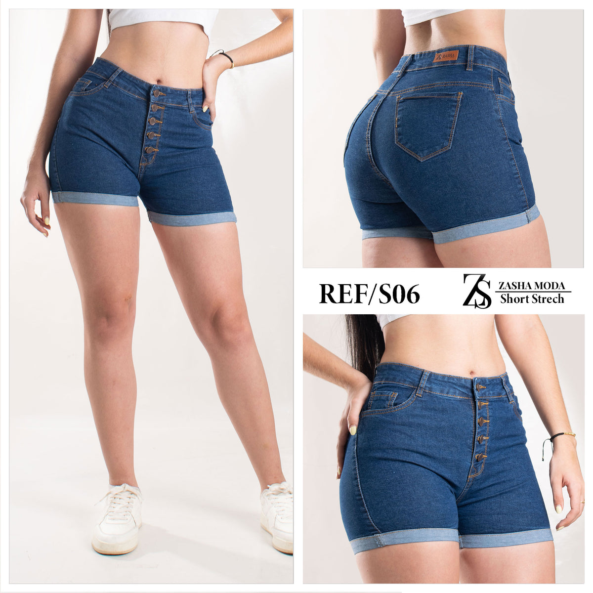 Pack x 3 short